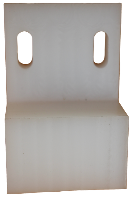 FRM SCRAPER BLOCK PART, UHMW S - 100673582