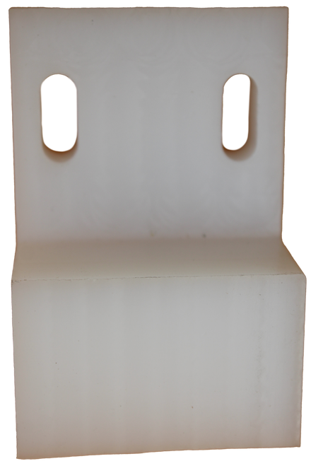 FRM SCRAPER BLOCK PART, UHMW S - 100673582