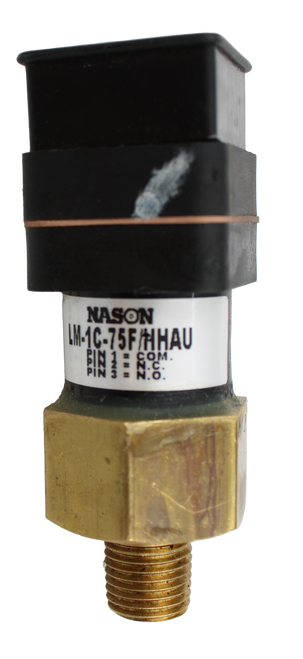 ozz 
 NASON 
 IM-1C-75F/HHAU 
 100695274 
 SRS Legacy # / CRef: 
 2-1650-0007 AHP 
 100695274 
 NASON HYDRAULIC PRESSURE SWITCH