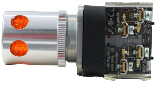 AME POLARITY 
 A600 Q600 
 ® 
 Allen-Bradley 
 LISTED 
 AIR- IND. CONT. EQ. 
 o 
 800 T-XA 
 EN/IEC 
 SERIES 
 D 
 AC-15 D
