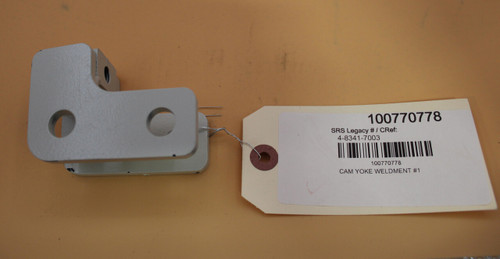 100770778 
 SRS Legacy # / CRef: 
 4-8341-7003 
 100770778 
 CAM YOKE WELDMENT #1