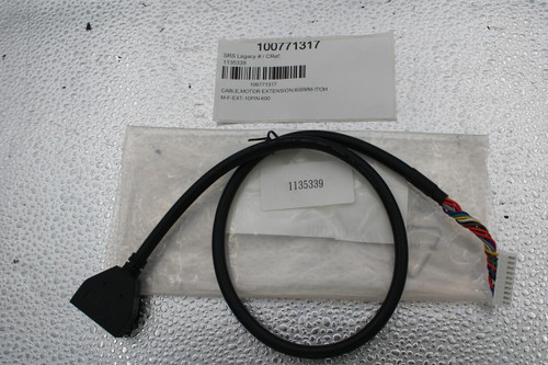 100771317 
 SRS Legacy # / CRef: 
 1135339 
 100771317 
 CABLE, MOTOR EXTENSION,600MM-ITOH 
 M-F-EXT-10PIN-600 
 WM 
 150V 
 22AWG 
 FT1 
 COPARTNER 
 1135339 
 10