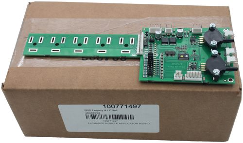 0000000000 
 0 
 295 
 AP4050F 
 221 
 Phoenix Italia 
 100771497 
 SRS Legacy # / CRef: 
 40086922 
 100771497 
 EXCHANGE MODULE APPLICATOR BOARD