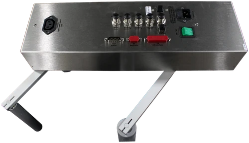 220-240 Vac 3.15 A 50/bu 
 110-120 Vac 6.3 A 50/60 Hz 
 5:20mm T6.3 A - 250 V 
 00-08-DC:6C: 5F: AF 
 Mac Addr . 
 X1 main in 
 2 15 4 50/60 H 
 printer power supply 
 450W max 
 X38 
 product 
 ensor P 
 produ 
 low labe 
 sensor 
 ON / OFF 
 48.32 
 X19 US 
 X23 
 X9 
 printer 
 1/0 interface 
 +DSS-2A1 
 applicator