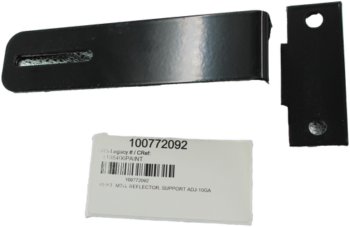100772092 
 URS Legacy # / CRef: 
 1 188406PAINT 
 100772092 
 BRKT, MTG, REFLECTOR, SUPPORT ADJ-10GA