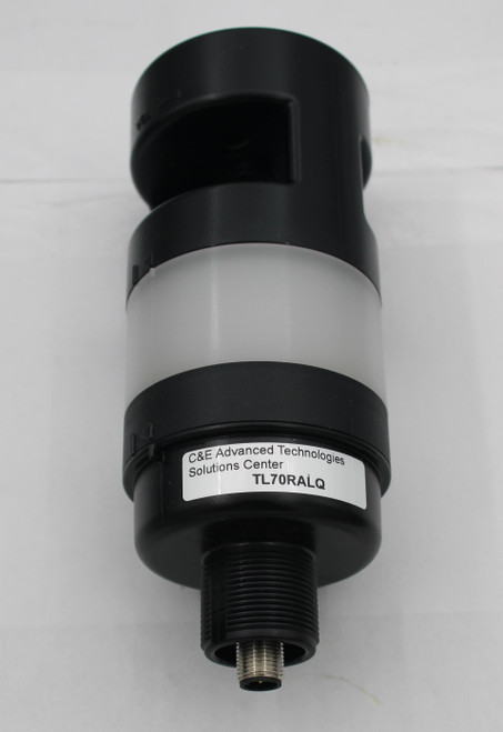 C&E Advanced Technologies 
 Solutions Center 
 TL70RALQ 
 100779295 
 SRS Legacy # / CRef: 
 TL70RALQ 
 100779295 
 HORN BEACON - TOWER LIGHT MODULE, STACKABLE, QD, 
 RED, LOUD - 97568