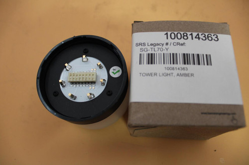 100814363 
 SRS Legacy # / CRef: 
 SG-TL70-Y 
 100814363 
 Qc 
 V 
 TOWER LIGHT, AMBER 
 -