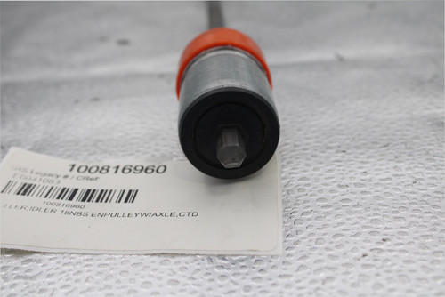 100816960 
 IS Legacy # / CRef: 
 E0041083 
 100816960 
 LLER, IDLER 18NBS ENPULLEYW/AXLE, CTD