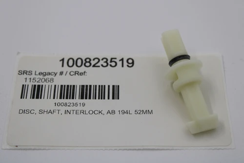 100823519 
 SRS Legacy # / CRef: 
 1152068 
 100823519 
 DISC, SHAFT, INTERLOCK, AB 194L 52MM