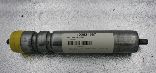 100824687 
 SRS Legacy # / CRef: 
 1195560 
 100824687 
 ROLLER, 10.97 HUB TO HUB ITR SWEEP SPUR 16BF 
 GROOVE E & F