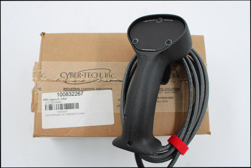 CYBER-TECH,INC. 
 .800.621.8754 
 www.cyber-tech.net 
 C. 
 CYBER-TECH, Inc. 
 Inc. 
 NS 
 INDUSTRIAL CONTROL SOLUTIONS 
 ROL SOLUTIONS 
 100832267 
 ips® Joystick Bases 
 NAT 
 SRS Legacy # / CRef: 
 R-TECH.NET 
 CTI-2023499 
 621-8754 
 NAL 
 WIRE 
 100832267 
 JOG PENDANT W/ TRIGGER GUARD 
 AND 
 CABLE COM 
 7ALS WMV
