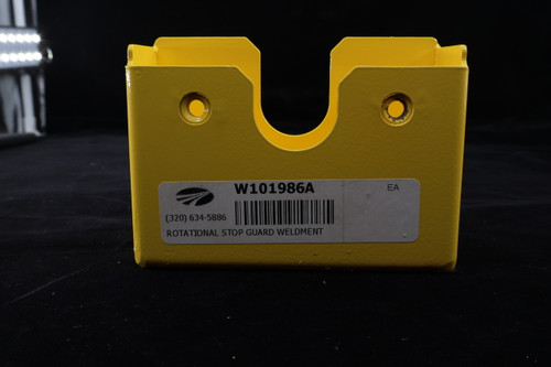 W101986A 
 EA 
 (320) 634-5886 
 ROTATIONAL STOP GUARD WELDMENT