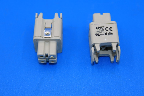 EPIC® 
 H-A 3 BS 
 CE 
 10421000 
 10A 400V 4kV 
 600V 
 REG -Nr. B437