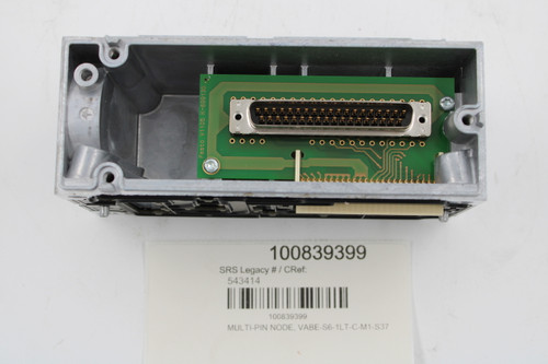 O 
 O 
 O 
 OOO 
 O 
 O 
 O 
 O 
 O 
 Festo V1105 K-699130 
 100839399 
 SRS Legacy # / CRef: 
 543414 
 100839399 
 MULTI-PIN NODE, VABE-S6-1LT-C-M1-S37