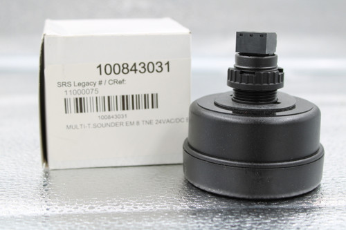 100843031 
 SRS Legacy # / CRef: 
 11000075 
 100843031 
 MULTI-T.SOUNDER EM 8 TNE 24VAC/DC E 
 0.00