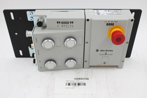 442G-MABRB-UR-EOJP4679 
 PN 337224 H 
 ERNET LOCKW REV.A F/W REV. 1.005 
 SER A 
 Lock DIA State Power 
 Allen-Bradley 
 Guard Imaster 
 A.B 
 Lnk 1 
 100843109 
 Act 1 
 100843109 
 Lnk 2 
 Act 2 
 Net 
 SRS Legacy # / CRef: 
 442G-MABRB-UR-E0JP4679 
 SAFETY GATE 
 Mod 
 Pwr 
 LINK 2 
 LINK 1 
 OUT 24V DC 
 IN 24V DC