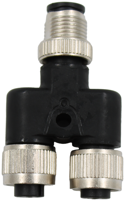 Y-SPLITTER M12 PLUG 4-PIN TO 2 - 100848376