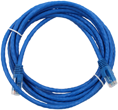CAT6 ETHERNET CABLE BOOTED BLU - 100857144
