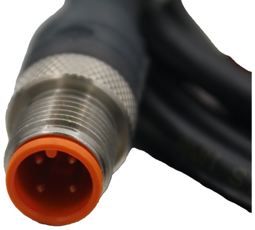 M12 CABLE, 4 PIN, 2M, MALE-FEM - 100857149