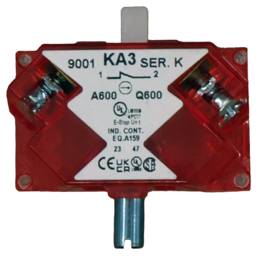 9001 KA3 SER. K 
 1 ~ 
 Q600 
 A6000 
 E-Stop Unt 
 EQ.A159 
 Q-A159 
 47