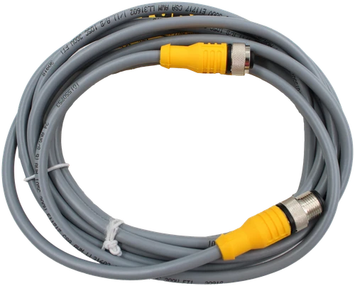 VOUV E1/717 CSA AWM LL31602 1/11 A/B 105C 300V FT) 
 30919 
 ATION: NOT FOR INTERRUPTING CURRENT 
 Hast 
 ATTENTION: NE PAS UTILISER POUR COUPER LE COURANT 
 60VAC/75VDC; 2 A max 
 101550753 
 100499943 
 SRS Legacy # / CRef: 
 RKC8T-3-RSC8T 
 24 AWG/8 91 A 
 100499943 
 RIJM 1050 annu 511217 
 EURO EXT, ST FEM-ST MALE, GRY UNSHLD PVC, C STY, 8 
 PIN, 8/24 
 ALIM 1121600 
 3000 FT1
