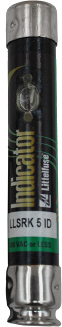 100687809 
 SRS Legacy # / CRef: 
 LLSR005ID 
 2044 Littelfuse 
 Indicator 
 LLSRK 5 ID 
 100687809 
 5A FUSE WITH BLOWN INDICATION 
 600 VAC or LESS