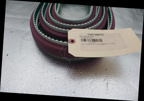 100736810 
 SRS Legacy # / CRef: 
 LP001939-003 
 100736810 
 BELT:TRANSPORT:ATK10K13:50MM W:3780 MM L