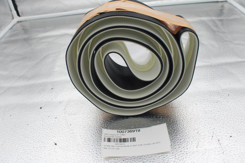 100736919 
 SRS Legacy # / CRef: 
 E2016180-V0268 
 100736919 
 SPARE BELT WITH GUIDE FLIGHT FOR TS 6290, LR=2575 
 MM; YG=KT 228