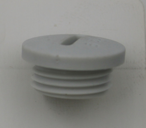 100770760 
 SRS Legacy # / CRef: 
 CRB-09PA 
 100770760 
 HOLE PLUG- PG9 PIPE THREAD PLASTIC GREY