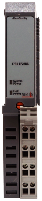 Allen-Bradley 
 1734-EP24DC 
 System 
 Power 
 Field 
 Power POINT 1 0 
 3 
 14