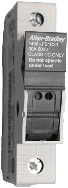 Allen-Bradley 
 1492 - FB1C30 
 30A 600V 
 CLASS CC ONLY 
 Do not operate 
 under load