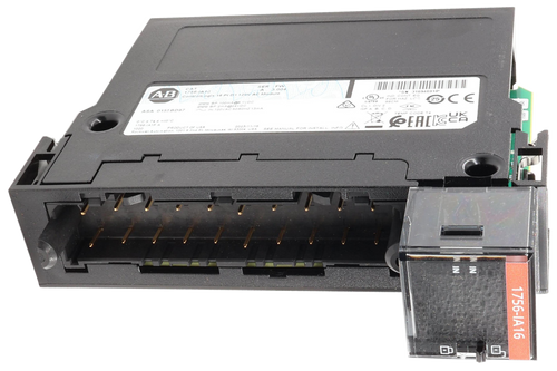 AB controlcoalx 10 Pt DI 120V AC Module 
 ASA 0155BD97 
 1020 PRODUCT OF SA MIWAUKEE WI 83204, USA SEE MANUAL FOR INSTALL INFO 
 0,092 9 41 5 5.0 
 N IN 
 1756-IA16