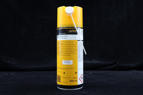 KLÜBER 
 Mat 
 LUBRICATION 
 Art 081249 
 Batch EEDOS 
 your global specialist 
 Klüberfood NH1 
 4-220 N Spray 
 Setetisches Schmieröl für die Lebensmittel- und 
 Aunaindustria 
 KJüberland 
 Stets lubricating oil for the food processing and 
 (AT. BE, DE) 
 Imaczutical industries 
 Zinde eller Wert 
 lada lubricante sintético para la industria alimenticia y 
 Sonnertestaary 
 macautica 
 sous l'effet de la 
 Ne lubrifiante synthétique pour l'industrie alimentaire et 
 vaporiser sur une land 
 emperstirs spann 
 di kerticanto sinte 
 Dis sbrficante sintetico per l'industria alimentare e 
 Pensosutique 
 oppervlakken, varit pr 
 verbranden Tegen trian 
 Ethetische smeerolie voor de levensmiddelen- en pharma- 
 esplodere ss fiocadas om 
 sitra forts & #82 
 Veristyczny olej smarowy dla przemysłu spożywczego i 
 Nestřikete do decyesa 
 Velký mazací olej pro potravinářský a farmaceutický 
 122 "F. (DZ, TM) BY ERS 
 sources. No smoking sun 
 Så ve ilaç endüstrisi için sentetik yağlayıcı 
 exceeding 50 ℃/ 172 1 
 de chispas, os lar alla 
 después de su uso itg 
 wybuchem, Prasco 
 lub innym źródlen tak 
 122 "F. TR. CO Na 
 tutun. . tomat 
 Expiry date: 
 sreskliklara manız una 
 UFI: PV11-601/27 
 05-09-2026 
 for Litrusion München GmbH & Co. KG Geisenhausenerstr. 7, 81379 
 Vader: 19: 089 78 76 0, Fax: 089 78 76- 333 . 
 Klüber Lubrication Vrce 
 expiry date see delivery note 
 ℮ 530 3 
 400 ml 
 Printed 14.09.2023 
 ww klueber.com