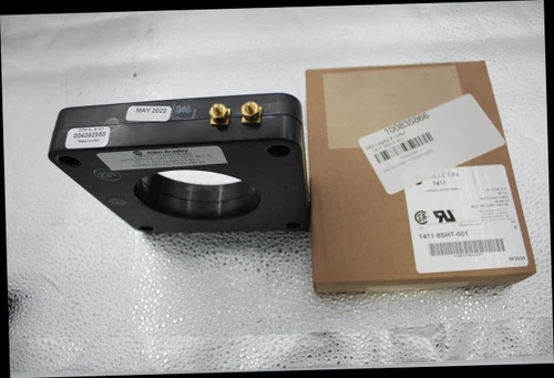 MAY 2022 
 246 | 
 SERIAL # ND 
 004392958 
 Made In USA 
 100835866 
 Allen-Bradley 
 AD ATTRANSFORMER 
 CURRENT ATT411 8SHT-601 A 
 RATIO 600:5 A CAT 14 1-02 802 
 ACC CLASS 
 RF 1.5 AY MO CLASS 10KV BIL 
 50-400Hz 600V INS CL 
 .3 BO.2 
 231 
 BOG SA CANT TRANGHOMES 
 ULLETIN 
 1411 
 SF 16 
 SP 
 PRODUCT OF U &A. 
 SER 
 A 
 1411-8SHT-601 
 *10662074082890* 
 05/20/22