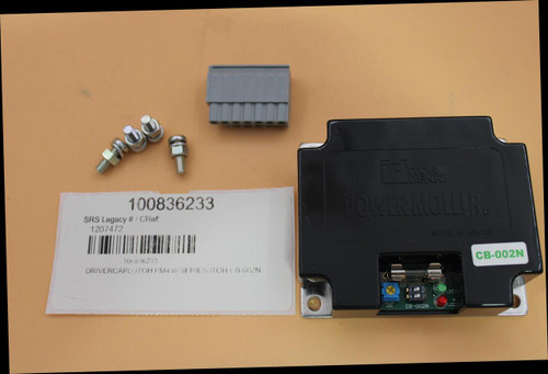 TO ITOH 
 DENKI 
 100836233 
 POWER MOLLER. 
 SRS Legacy # / CRef: 
 1207472 
 MADE IN JAPAN 
 100836233 
 CB-002N 
 DRIVERCARD,ITOH PM486 SERIES ITOH CB-002N 
 ON 7A 
 IN 
 VR1 
 CB-002N
