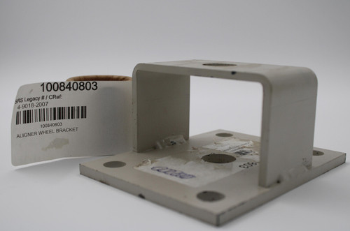 100840803 
 SRS Legacy # / CRef: 
 4-9018-2007 
 100840803 
 ALIGNER WHEEL BRACKET
