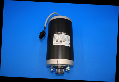 ENGEL 
 Typ: 
 GNM8070/4-MEM22 
 Motor-no 
 5150829 
 DC-Motor 
 Field: perm. magnet 
 24 V- |27 A 
 500 W 
 TCL.F 
 S1 IP 50 
 3000 rpm 
 Pak Tpm 
 Imax. peak current 150 
 encoder 500 pulses/rev. 2 chan 
 5150829 
 CE 
 ENGEL ElektroMotoren AG, D-65396 Walluf
