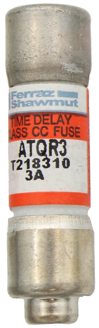 Ferraz m 
 Shawmut 
 TIME DELAY 
 ASS CC FUSE 
 ATQR3 
 1218310 
 3A