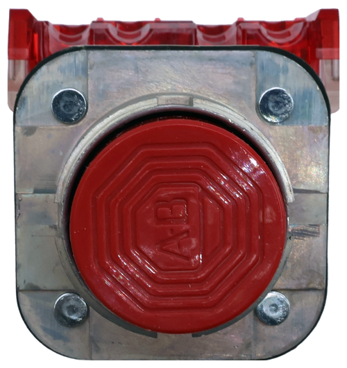 Pushbutton, Extended Head, Red - 100501019