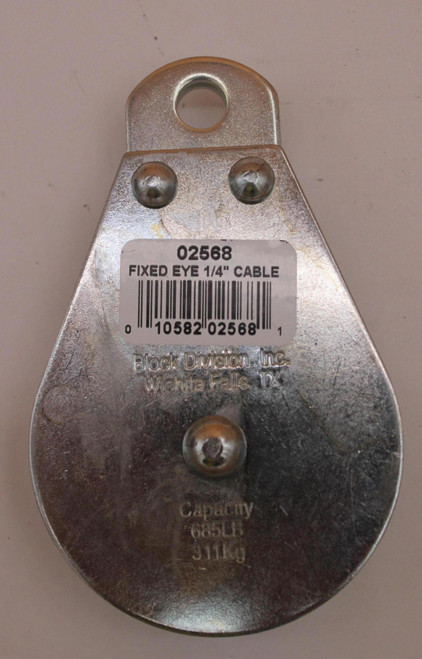 SHEAVE , SINGLE 2-1/2" DIA W/ - 100504322
