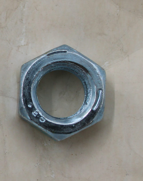 EACH 
 3/8-16 J995 GR 5 Hex Jam Nut Zinc 
 Clear 
 100755050 
 SRS Legacy # / CRef: 
 94846A031 
 100755050 
 Medium-Strength Steel Thin Hex Nut Grade 5, 
 Zinc-Plated, 3/8 In-16 Thread Size