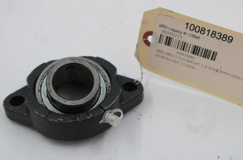 100818389 
 SRS Legacy # / CRef: 
 90050213 
 100818389 
 BRG.2BOLT FLG W/FLAT 1-3/16 InB W/NYLOCK L 
 SCREWS,REF 1115234 
 SB20