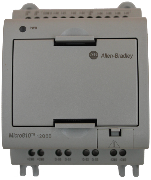 PWR 
 AB 
 Allen-Bradley 
 Micro810™ 12QBB 
 --- 
 0.00 0-01 
 0-42 0-03