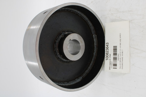 100823643 
 SRS Legacy # / CRef: 
 1115931 
 100823643 
 PULLEY, DRIVE,7 InD X 1.25 InB NBC USE W/RED 
 ENDUROTHANE 150 BELT