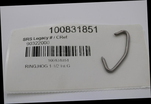 100831851 
 SRS Legacy # / CRef: 
 90322000 
 100831851 
 RING,HOG 1-1/2 InLG