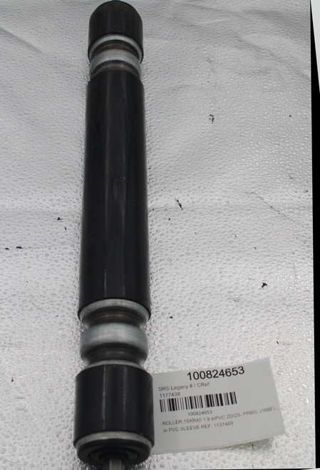 100824653 
 SRS Legacy # / CRef: 
 1177438 
 100824653 
 ROLLER, 18XR40 1.9 InPVC 2D/2S, PRBG, (16BF) : 
 In PVC SLEEVE REF: 1137469