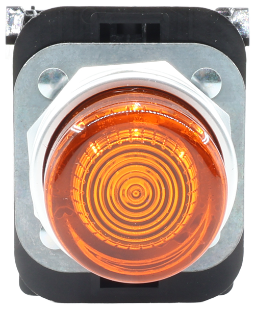 PUSH BUTTON - PB-ILLUM, AMBER, - 100000411