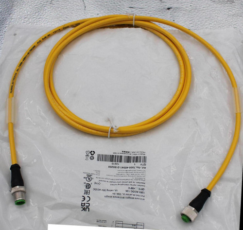 Cable- M12 (M-F) 5w Yellow 2m - 100504585