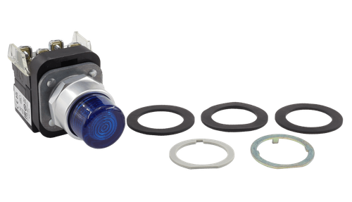 PUSH BUTTON - ILLUM, EXT HEAD, - 100501026