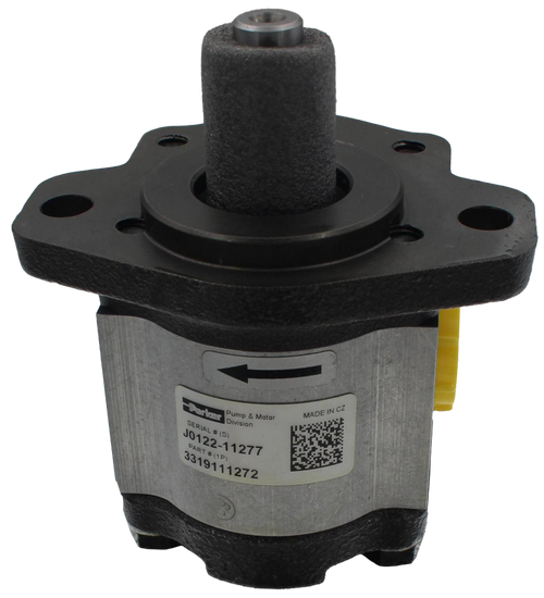 MADE IN CZ 
 Pump & Motor 
 Division 
 SERIAL # (S) 
 J0122-11277 
 PART # (1P 
 3319111272